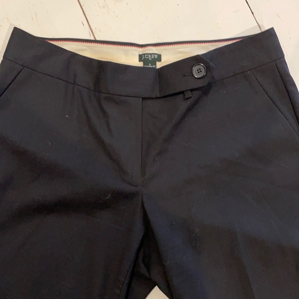Jcrew black trousers